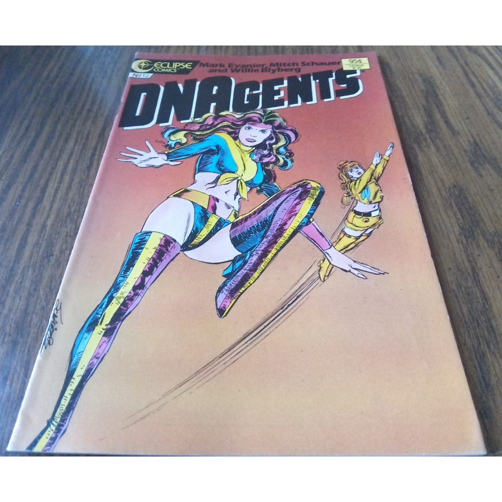 The New DNAgents #12 (August 1986 Eclipse Comics)